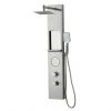 Style Selections Shower Panel - 7 7/8-in x 47 1/4-in - Square Head - Stainless Steel -STYLE SELECTIONS Sales 14925020 L