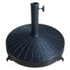 Style Selections 21-in Round Wheeled Concrete-Filled Resin Umbrella Base