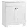 Leisel 2-Door Vanity - 1 Sink - 31-in - White