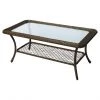 Style Selections Spruce Hills 42-in x 17-in Brown Patio Coffee Table 9 Style Selections Spruce Hills 42-in x 17-in Brown Patio Coffee Table -STYLE SELECTIONS Sales 41355014 L