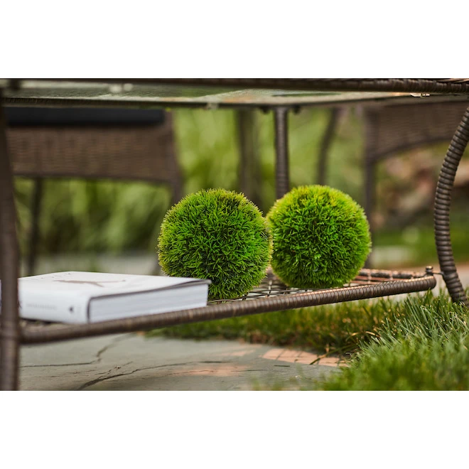 Style Selections Spruce Hills 42-in x 17-in Brown Patio Coffee Table 4 Style Selections Spruce Hills 42-in x 17-in Brown Patio Coffee Table - Image 4