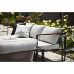 Style Selections 4-Pieces Dufferin Grey Steel Patio Conversation Set 7 Style Selections 4-Pieces Dufferin Grey Steel Patio Conversation Set -STYLE SELECTIONS Sales 41355048d L