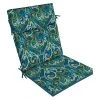 Style Selections High Back Patio Chair Cushion - 24-in x 21-in x 4.5-in - Polyester - Blue -STYLE SELECTIONS Sales 41537228 L