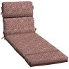 Style Selections Chaise Cushion - 73-in x 23-in - Red -STYLE SELECTIONS Sales 41537496 L