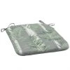 Style Selections Cabana Seat Cushion - Tropical - 18-in x 19-in - Grey -STYLE SELECTIONS Sales 41537500 L
