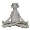 Meditating Frog Statue - 45 x 27 x 39.5 cm - Grey -STYLE SELECTIONS Sales 43225008 L