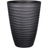 Style Selections Planter with Wavy Design - 15.6-in - Polypropylene - Grey 2 Style Selections Planter with Wavy Design - 15.6-in - Polypropylene - Grey -STYLE SELECTIONS Sales 44335046 L