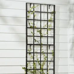 Style Selections 30-in W x 36.75-in H Black Vertical Garden Trellis -STYLE SELECTIONS Sales 46715011b L