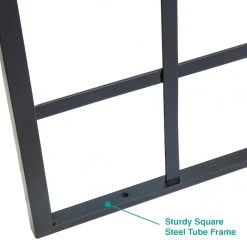 Style Selections 30-in W x 36.75-in H Black Vertical Garden Trellis -STYLE SELECTIONS Sales 46715011da L