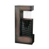 Style Selections 31.5-in x 15-in Grey Metal Lighted Contemporary Fountain -STYLE SELECTIONS Sales 47635015 L