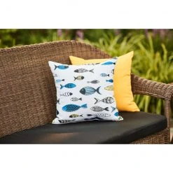 Style Selections 1-Piece Spruce Hills Black Patio Loveseat Cushion -STYLE SELECTIONS Sales 48325006b L