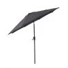 Style Selections Market Umbrella - 9-ft x 9-ft - Polyester - Black -STYLE SELECTIONS Sales 48655113 L