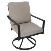 Style Slections Glenn Hill Swivel Patio Chair - Steel and Olefin - Tan - Set of 2 3 Style Slections Glenn Hill Swivel Patio Chair - Steel and Olefin - Tan - Set of 2 -STYLE SELECTIONS Sales 48655119 L