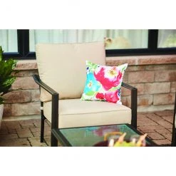 Style Selections Glenn Hill Patio Chairs - Steel - Brown - Set of 2 - 29.25-in x 34.25-in x 35-in -STYLE SELECTIONS Sales 48655122c L