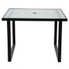Style Selections Exterior 40-in Dining Table with Glass Top 5 Style Selections Exterior 40-in Dining Table with Glass Top -STYLE SELECTIONS Sales 48655129 L