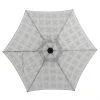 Style Selections 7.5-ft Blue Umbrella in Steel and Polyester -STYLE SELECTIONS Sales 48655153 L