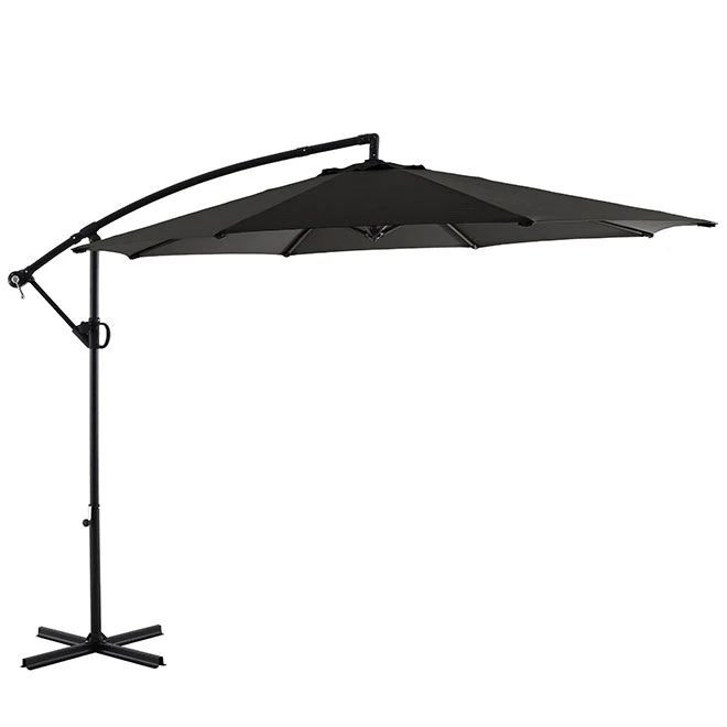 Style Selections Grey 10-ft Hanging Umbrella 1 Style Selections Grey 10-ft Hanging Umbrella
