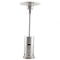 Style Selections 48,000-BTU White Steel Floorstanding Liquid Propanee Patio Heater