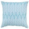 Style Selections Patio Toss Pillow - 16-in x 16-in - Polyester - Turquoise -STYLE SELECTIONS Sales 49235044 L