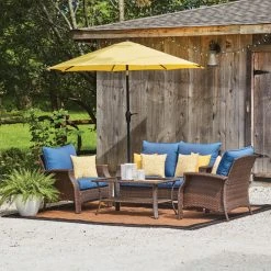 Style Selections Patio Cushion - 16-in x 16-in - Polyester - Yellow 5 Style Selections Patio Cushion - 16-in x 16-in - Polyester - Yellow -STYLE SELECTIONS Sales 49235050c L