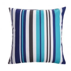 Style Selections Polyester Outdoor Throw Pillow - 16-in x 16-in
