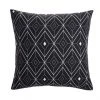 Style Selections Outdoor Cushion - 16-in x 16-in - Polyester - White/Black 9 Style Selections Outdoor Cushion - 16-in x 16-in - Polyester - White/Black -STYLE SELECTIONS Sales 49235101 L