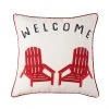 Style Selections Outdoor Cushion - Welcome and Bienvenue Print - 18-in x 18-in 3 Style Selections Outdoor Cushion - Welcome and Bienvenue Print - 18-in x 18-in -STYLE SELECTIONS Sales 49235161a L
