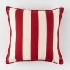 Style Selections Outdoor Cushion - Red/White Stripes - 18-in W x 18-in L 2 Style Selections Outdoor Cushion - Red/White Stripes - 18-in W x 18-in L -STYLE SELECTIONS Sales 49235162 L