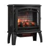 Style Selections Electric Stove Heater with 3D Flame Effect - Infrared - 1500 W - Black -STYLE SELECTIONS Sales 83885055 L